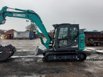 Kobelco 8t gravemaskine